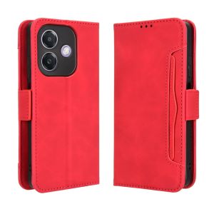 For OPPO A18 A38 A3X A5X A17 A17K A16 A54 A55 A57 A57S A58 A60 A74 A76 A77 A77S A78 A79 A94 A95 A96 A98 5G Phone Case Magnetic Leather Wallet Soft TPU Card Slot Flip Cover Casing