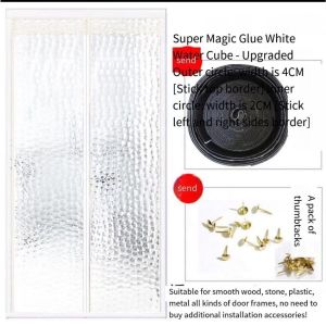 COD A Set of Durable Household Plastic Door Curtains for Air Conditioning: PVC and Shielded Type