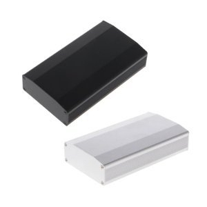 110x64x25กล่องอลูมิเนี่ยม DIY ขนาด5มม. สำหรับเคสอุปกรณ์โครงการอิเล็กทรอนิกส์ PCB