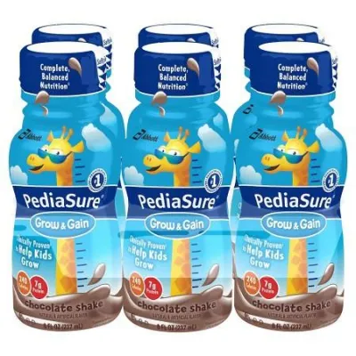 PediaSure Chocolate Shake 8oz / Pack of 6
