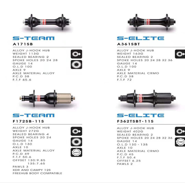 Novatec road bicycle hub original authentic A171/172 SHIMANO hub A361