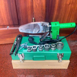 Máy hàn ống nhiệt PPR 20-32(Cối chống dính) .Công suất 1600w-Máy hàn điện tử tuỳ chỉnh nhiệt độ(tặng kéo cắt ống)