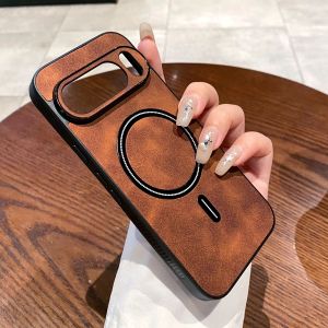 For Magsafe Cortex Leather Magnetic Case For Google Pixel 11 10A 10 9 Pro XL 10Pro 9A 8 7 Pro 8A 7A Matte Business Phone Cover