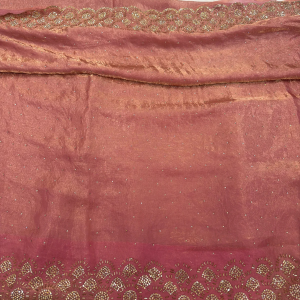 Fendy Silk Saree With Jarkan Work  Collection For Women
