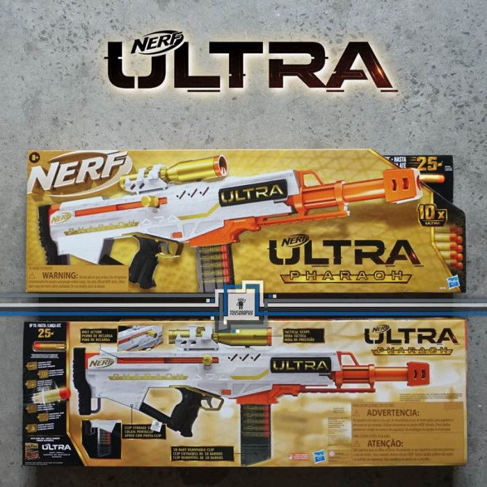 Nerf ULTRA Pharaoh Seven Pump Action SNIPER Paling Jauh Senjata