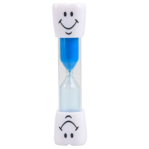 7Pcs Dental Hourglass For 2 To 3 Minutes Children's Brushing Timing Creative Ornaments Toothbrush Holder Printable