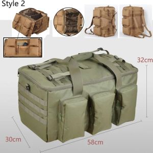 50L Outdoor Military Bag Tactical Backpack Large Capacity Camping Bags Mens Hiking Travel Army Luggage Bag X132A