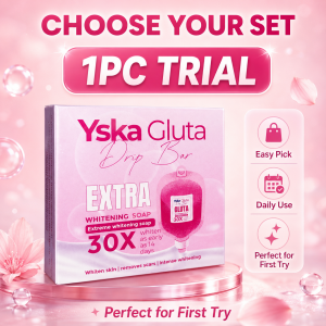 YSKA Gluta Drip Bar 30X EXTRA Whitening Made in Thailand 70g Soap