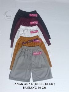 Celana Short Pendek  Isi 3pcs Daleman Wanita Dewasa Terbaru Murah 3/4 Santai Sehari Hari