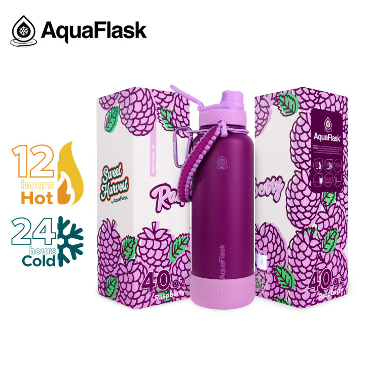 AQUAFLASK (18oz/22oz/32oz/40oz) Sweet Harvest Limited Edition Vacuum ...