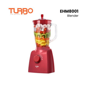 Turbo Blender Jus Buah Low Watt 2 Liter Hemat Listrik | Belender Juice Plastik 2L EHM 8001 Veloce