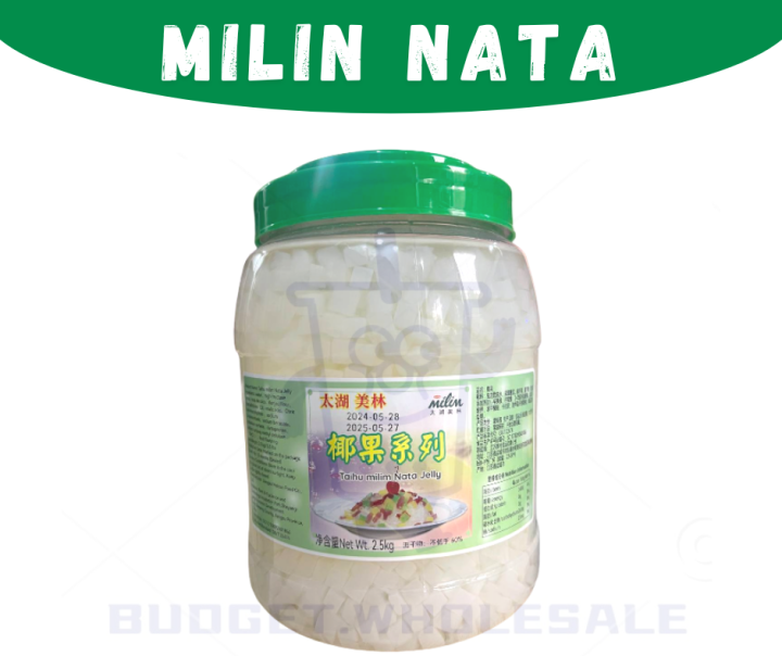[2.5] MILIN NATA DE COCO / FRUIT JELLY Sinkers Milk tea Fruit tea