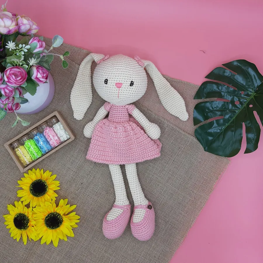 Gấu bông móc len Amigurumi cao cấp Amiu Việt Nam - Thỏ Anna - SP000282 -  Lazada | Lazada.vn