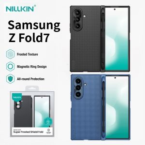 NILLKIN Magnetic Case For Samsung Galaxy Z Fold 7 Fold7 Built-in Magnet Camera Protection CA4018