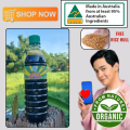 Fish Amino Acid(FAA) with Pure Molasses (1000ML) - Foliar Fertilizer FISH AMINO ACID FOR PLANTS, ANIMALS with PROBIOTICS. FREE RICE HULL. 