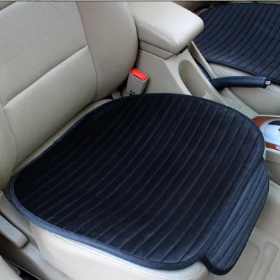 【SG】Car Seat Cover Front Rear Flocking Cloth Cushion Non Slide Auto Accessories Universa Seat Protector Mat Pad