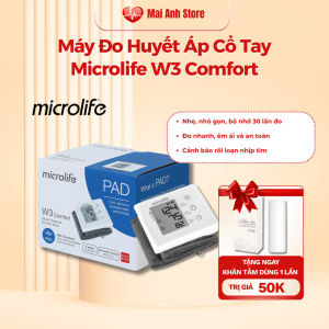 Máy đo huyết áp cổ tay MICROLIFE W3 Comfort đo chính xác nhờ công nghệ IMT
