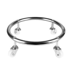 ที่รองถังแก๊ส มีล้อเลื่อน 15กก.   (ใช้ได้กับถังแก๊สทุกยี่ห้อ) ล้อรองถังแก็ส เคลื่อนย้ายสะดวก ฐานรองถังแก๊ส ที่รองถังแก๊ส ล้อรองถังแก็ส ที่รองมีล้ออเนกค์ประสงค์ ถังแก๊สเคลื่อนย้ายถาดสีสแตนเลสไม่มีเบรค