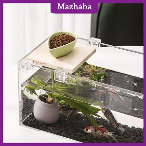 Mazhaha 4ชิ้น6มิลลิเมตร 8มิลลิเมตร 10มิลลิเมตรปลาอะคริลิคถังปลาคลิปฝาปิดตู้ปลา