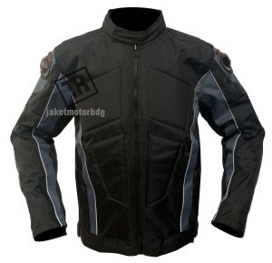 jaketmotorbdg Jaket Motor Touring Fullprotector List Gray