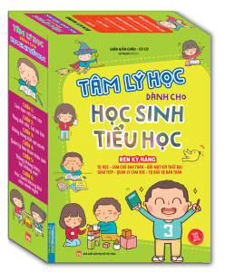 Combo hộp Tâm lý học dành cho học sinh tiểu học (6 cuốn)