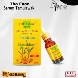 The Face Temulawak Series Whitening Serum With Glutathion 20ML Menyamarkan Noda Hitam Dan Mencerahkan Wajah