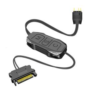 Power Supply 5V 3Pin RGB ARGB Controller Adapter For Computer PC for Case LED Stripe Fans Water Cooling Accessories