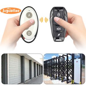 Compact 4-Button Remote Control 315/433MHz for Garage Gate and Home Automation Universal Compatibility