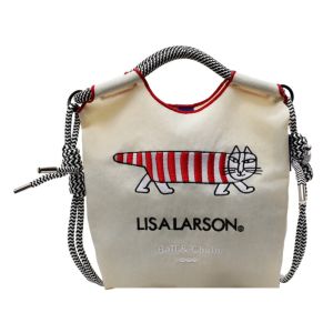 LANGJ สไตล์เกาหลีแบบ กระเป๋าเชือกไนลอน การพิมพ์ลาย กระเป๋าโท้ท กระเป๋าถือปักลายลูกบอลและโซ่ กระเป๋าทำงานออฟฟิศ การ์ตูนลายการ์ตูน กระเป๋าสะพายข้างไนลอน สำหรับผู้หญิง