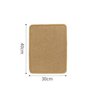 [SG]🚚 Sisal Cat Scratch Board Wear-Resistant Non-Dandruff Anti-Scratching  Cat Litter Integrated Cats Paw Pad