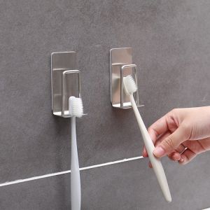 Creative Japanese Toothbrush Holder No punching Toothbrush Mouthwash Cup Storage Rack Bathroom Hats Towels Key Storage Holder