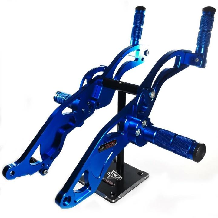 Suzuki RAIDER 150 RACING FOOT REST FULL SET (BLUE) | Lazada PH