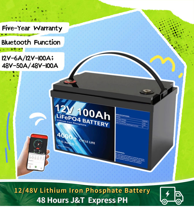 Lifepo4 Energy Storage Battery 12v 24v 48v 50 100ah Lithium Iron 