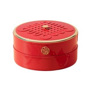 Tray Plastic with Lid 5 Compartment Large Capacity for Parties and Gatherings Use Dried Fruits Serving Box