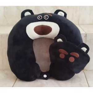 Bantal Leher dewasa free penutup mata bantal traveler