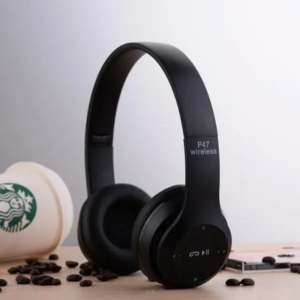 ♥100% sản phẩm gốc + Miễn phí vận chuyển♥P47 bluetooth không dây [chất lượng tốt] on-ear Tai nghe Tai nghe auxfm đài phát thanh khử tiếng ồn W/Mic