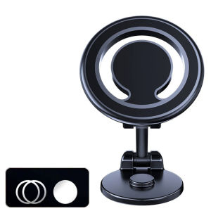 1080 Magnetic Car Mobile Phone Holder Magnet Car Bracket Mount Cell Smartphone Support in Car For iPhone 15 14 13 Samsung Xiaomi