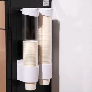 Giá đỡ ly giấy dùng một lần gắn tường chống bụi thân thiện với môi trường tiện dụng và bền-NIEVE