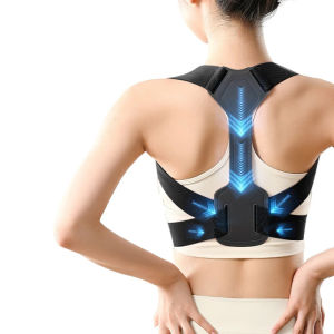 {READY STOCK}{READY STOCK}Invisibility Breathable Posture Corrector Belt Adjustable Rectify Posture Back Support Belt Back Neck Brace Posture Training