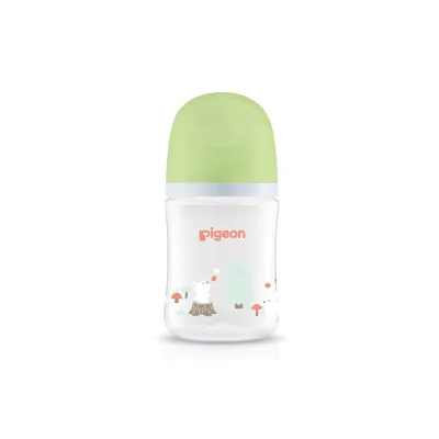 Pigeon SofTouch™ Wide-Neck PP Nursing Bottle Cat/Rabbit/Dolphin/Bear (160ml/ 240ml)