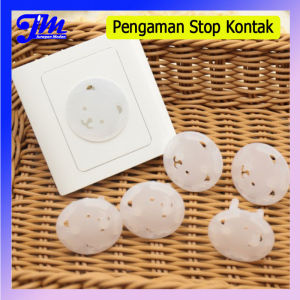 Pengaman Tutup Stop Kontak Outlet Colokan Listrik Electric Outlet Socket Safety Plug