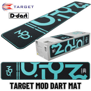 TARGET DARTBOARD MAT - MOD DART MAT/CARPET FOR SOFT & STEEL DART