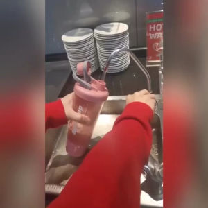 Shaker Supercup แก้วเชคโปรตีน มีถ้วยเวย์ รับประกันการรั่วซึม