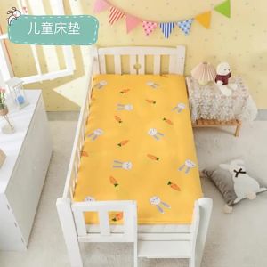 2025 ที่นอนเด็กอนุบาลผ้าฝ้ายนอนกลางวันรถเข็นเด็กที่นอนการ์ตูนเบาะรองปัสสาวะเด็กที่นอนเสื่อทาทามิที่กำหนดเองถอดซักได้