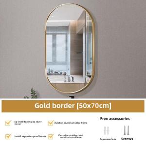 Oval Mirror Wall Mirror Vanity Mirror Bathroom Mirror Glass Mirror Makeup Room Mirror Bathroom Mirror