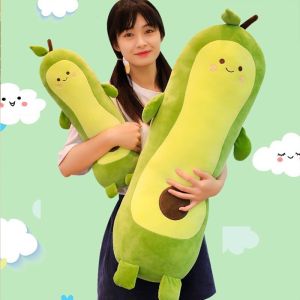 Gấu Bông Qủa Bơ Dài 40cm-1m Siêu To Dễ Thương Qủa Bơ CuteCó Ảnh Thật Gấu Bông- Qùa tặng