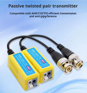 8MP CCTV Video Balun HD AHD/TVI/CVI BNC Connector 300m Transmission Meters