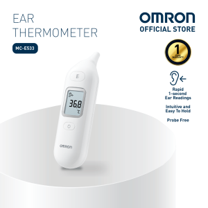 OMRON Ear Thermometer | Termometer Telinga TH-839S | MC-E533 电子耳式体温计 [Waranti Tempatan 1 Tahun]