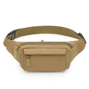 Outdoor Tactical Bag Military Waist Belt Bag Outdoor Cycling Mountain Climbing Canvas Belt Bag Waterproof Canvans 3 Pockets
