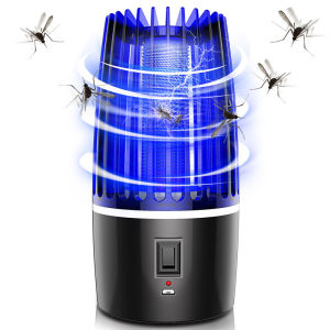 Bug Zapper Electric Mosquito Repellent Indoor & Outdoor 360 Degree Coverage Small Bug Zapper with Electronic Lamp Mosquito Killer to Prevent Dengue Fever Usb Electric Insects Repellent Mosquito Killer Lamp